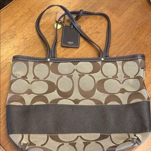 Coach medium sized tote